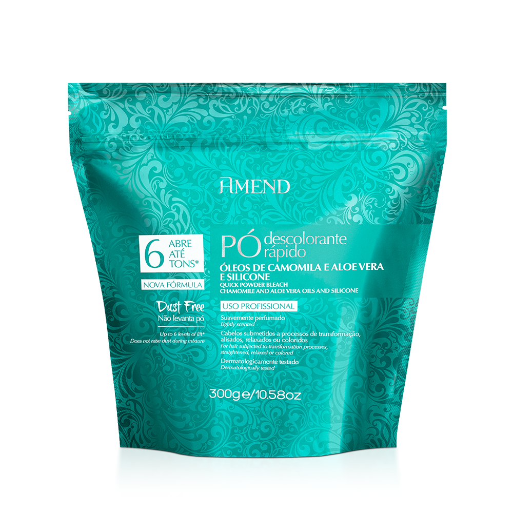 P&oacute; Descolorante R&aacute;pido &Oacute;leo de Camomila e Aloe Vera e Silicone